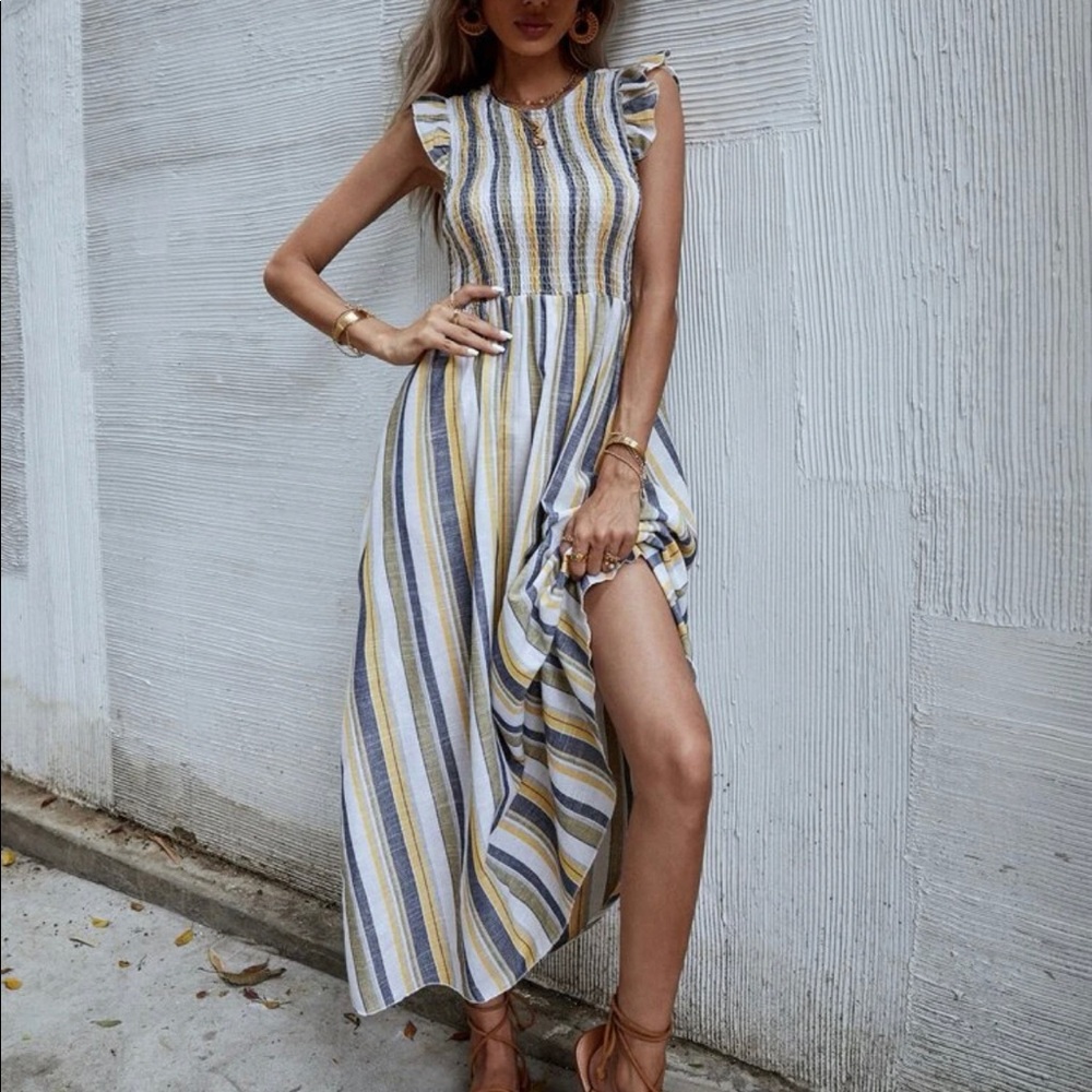 SHEIN striped dress